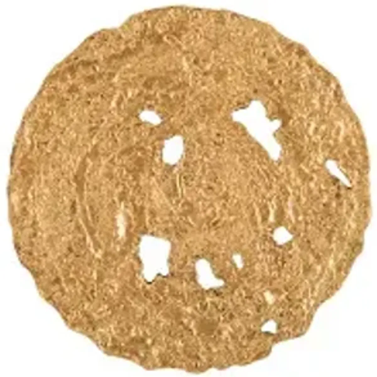 Molten Wall Disc, Small, Gold Leaf