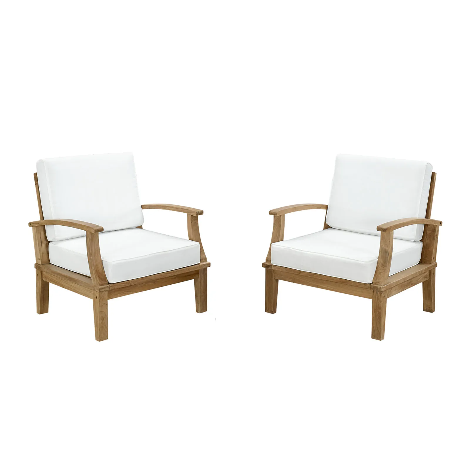 Marina 2 Piece Outdoor Patio Teak Set