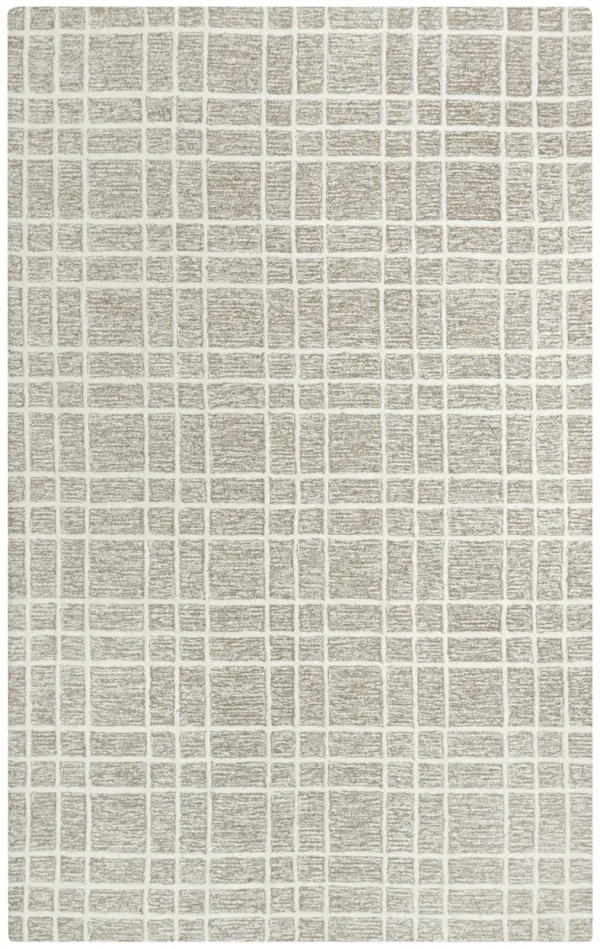 Lofton Hand Tufted Cut and Loop 5' x 8' Rug