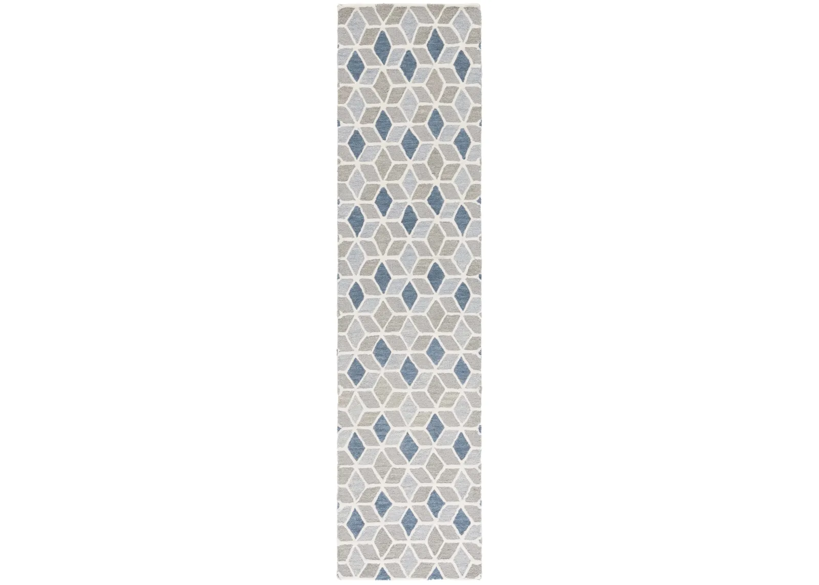 EBONY 656 IVORY  2'-3' x 9' Runner Rug