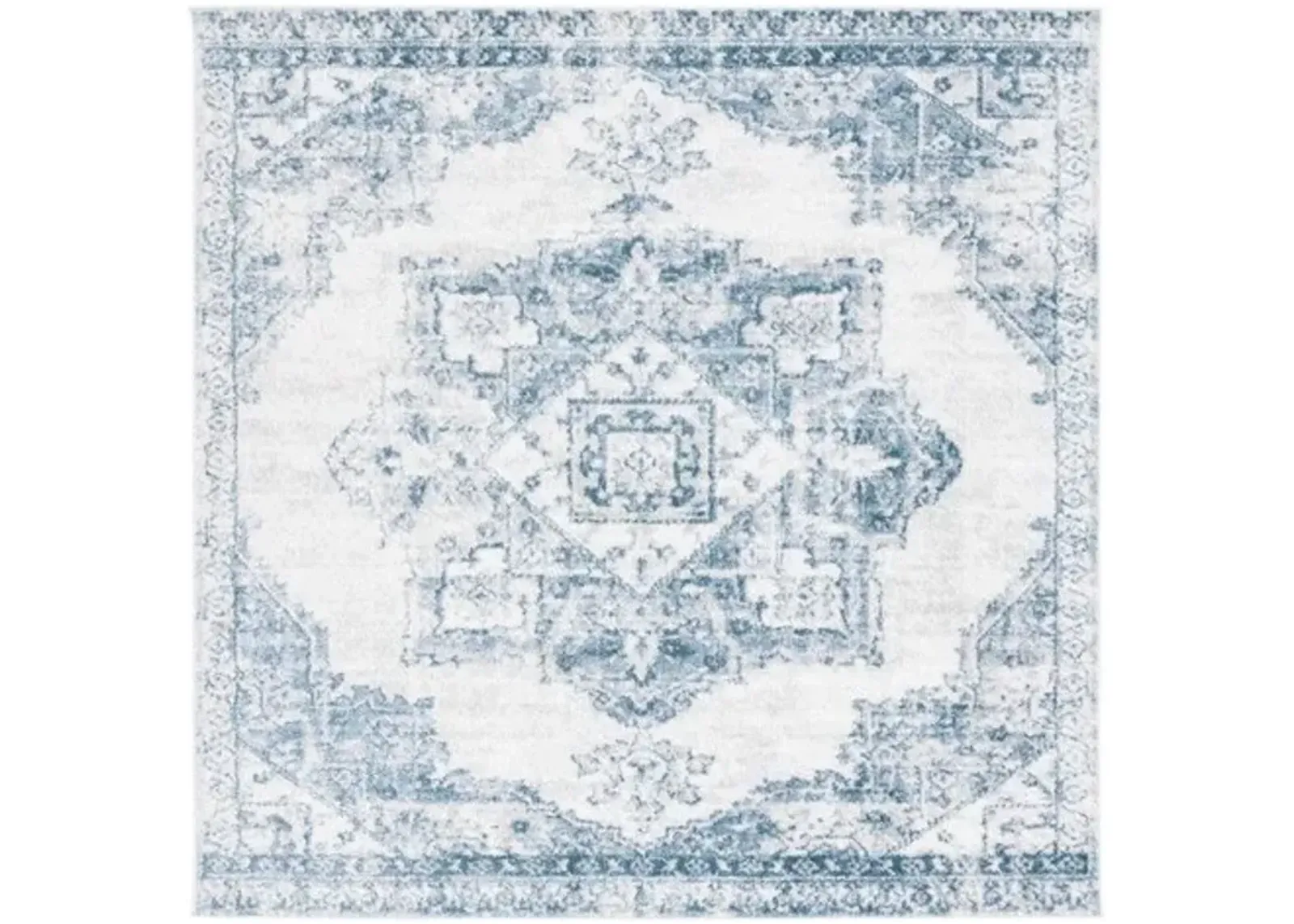 LAYLA 110 Grey 6'-7' X 6'-7' Square Square Rug