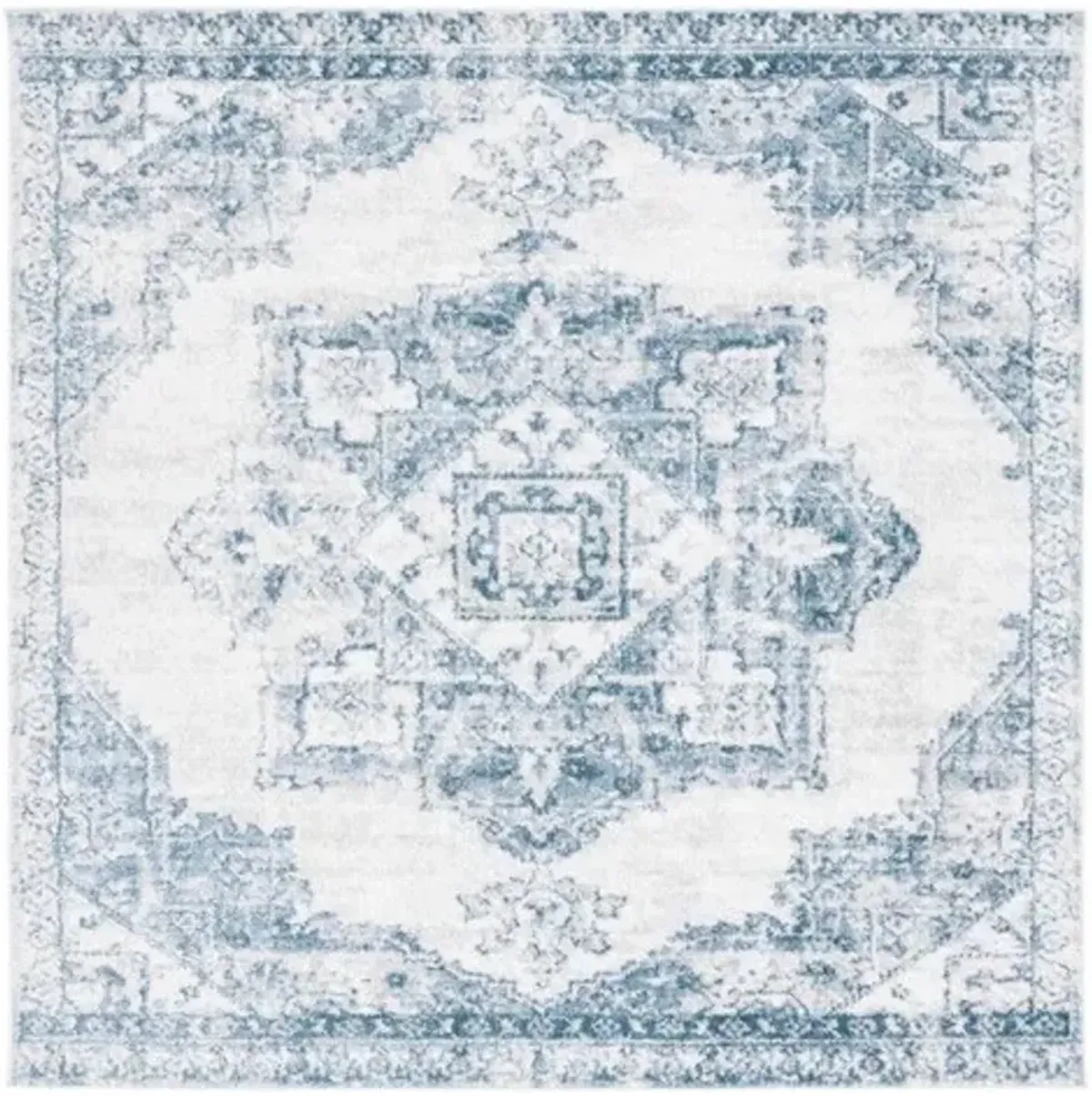 LAYLA 110 Grey 6'-7' X 6'-7' Square Square Rug