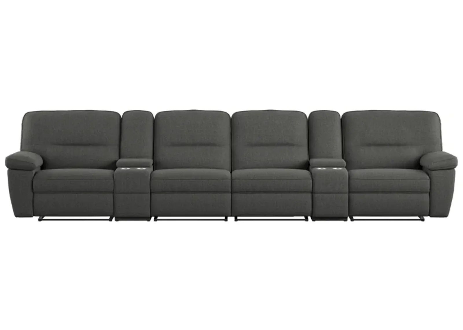 Alberta 6 Piece Modular Reclining Sofa Set