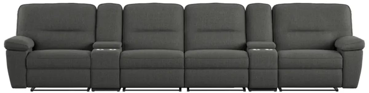 Alberta 6 Piece Modular Reclining Sofa Set