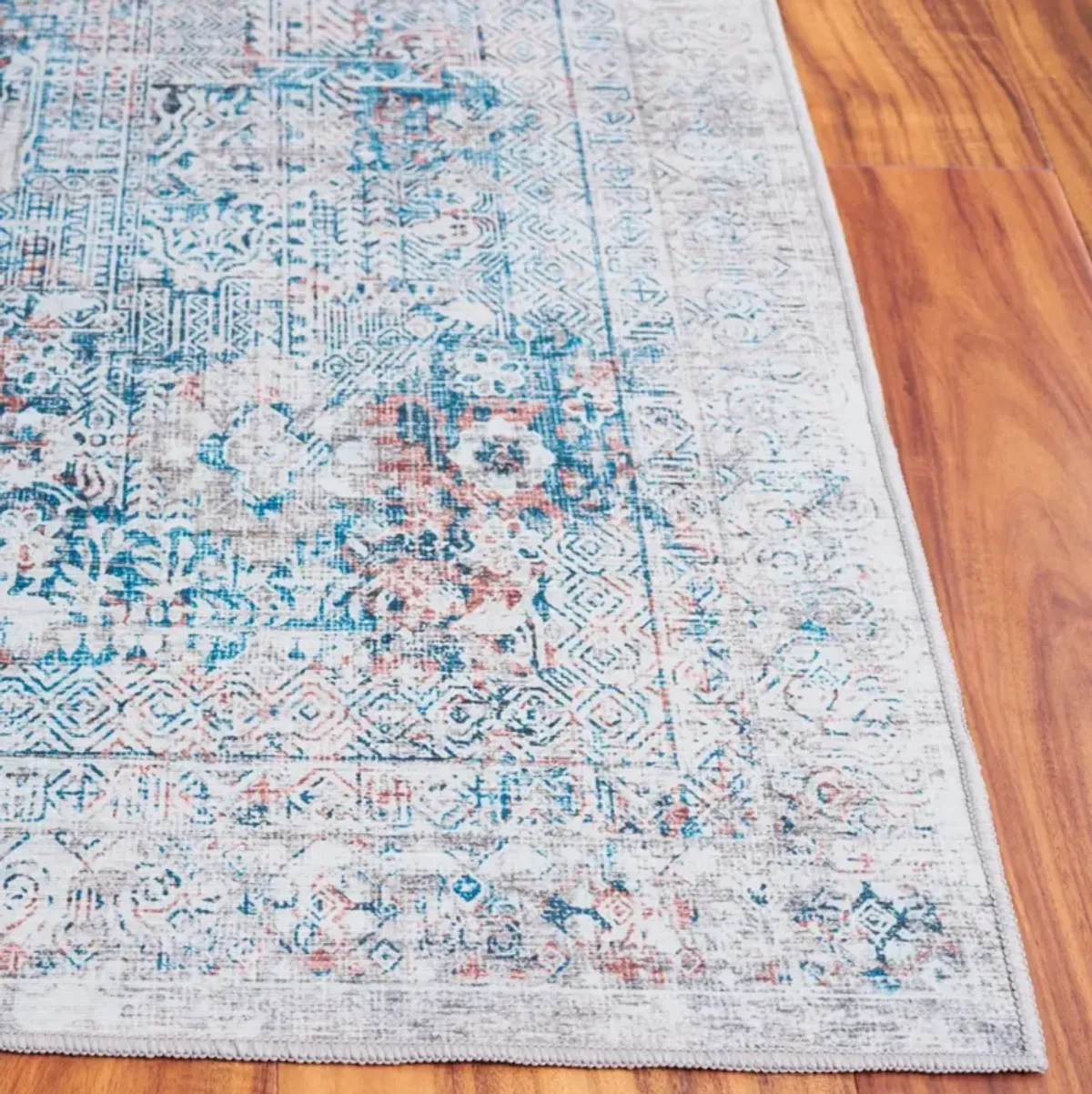 ARIZONA 539 BLUE  6' x 9' Medium Rectangle Rug