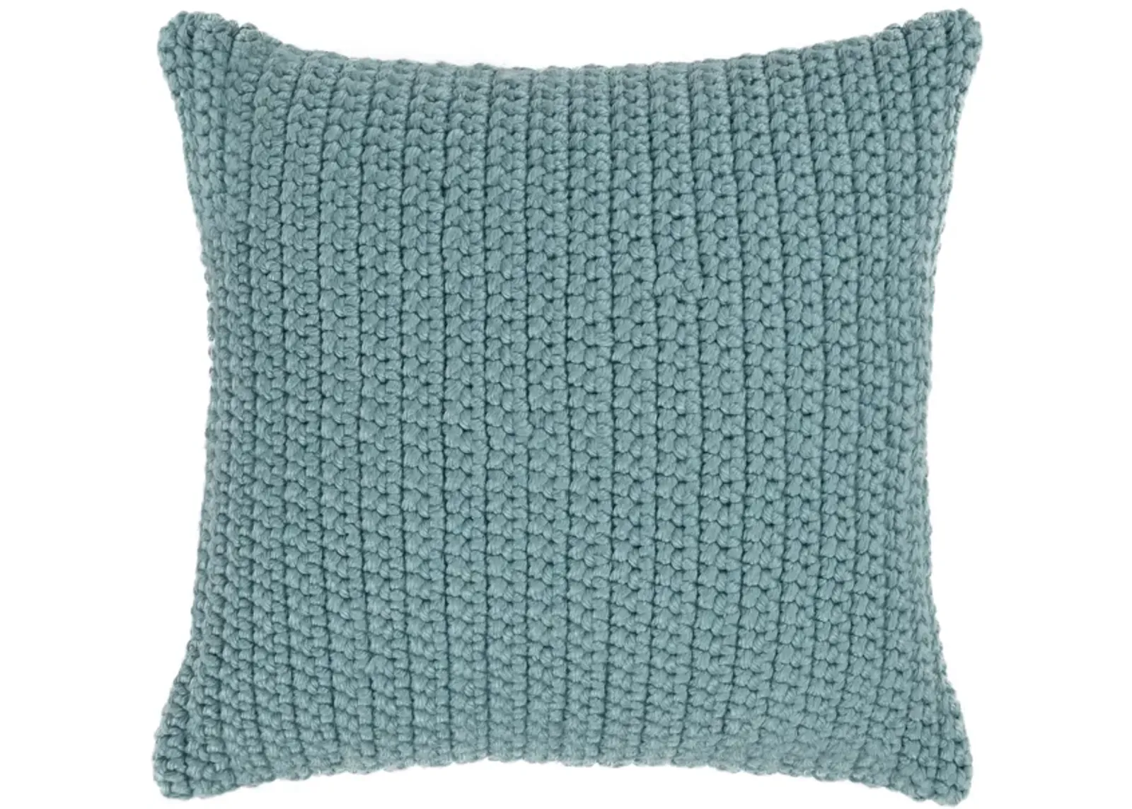 Prism 22" Performance Outdoor Throw Pillow, Blue