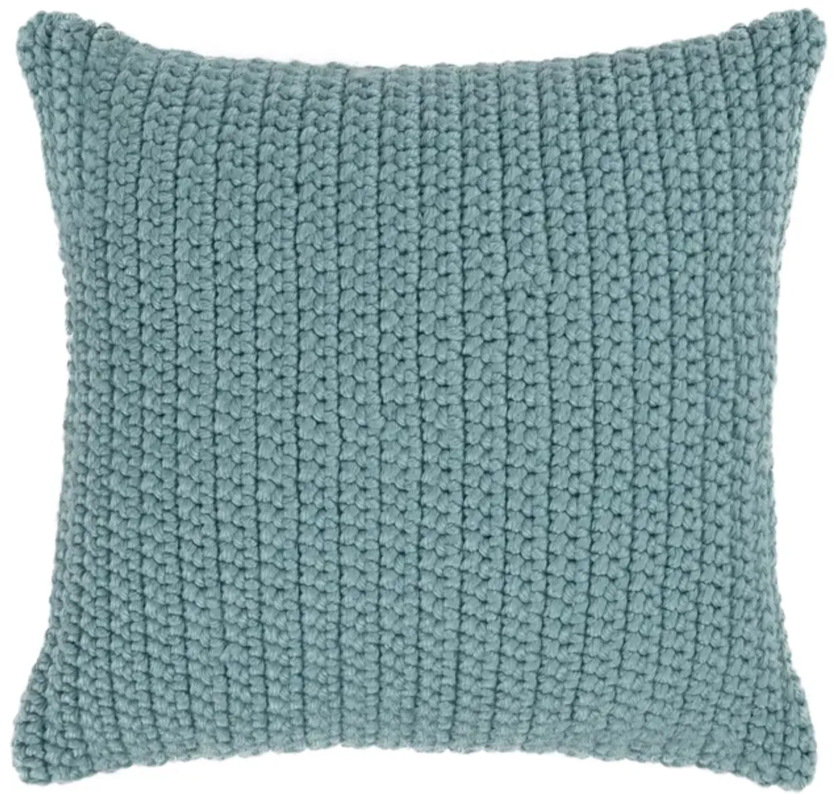 Prism 22" Performance Outdoor Throw Pillow, Blue