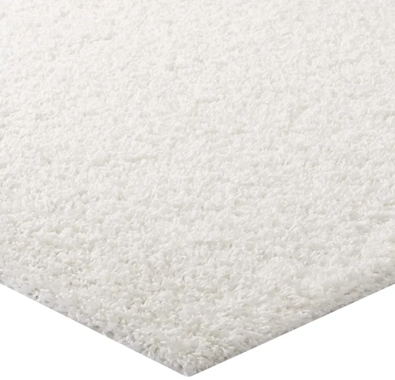 Enyssa Solid 5x8 Shag Area Rug