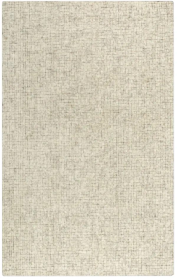 Brindleton Beige/Brown Tweed Wool 3' x 5' Rectangle Rug