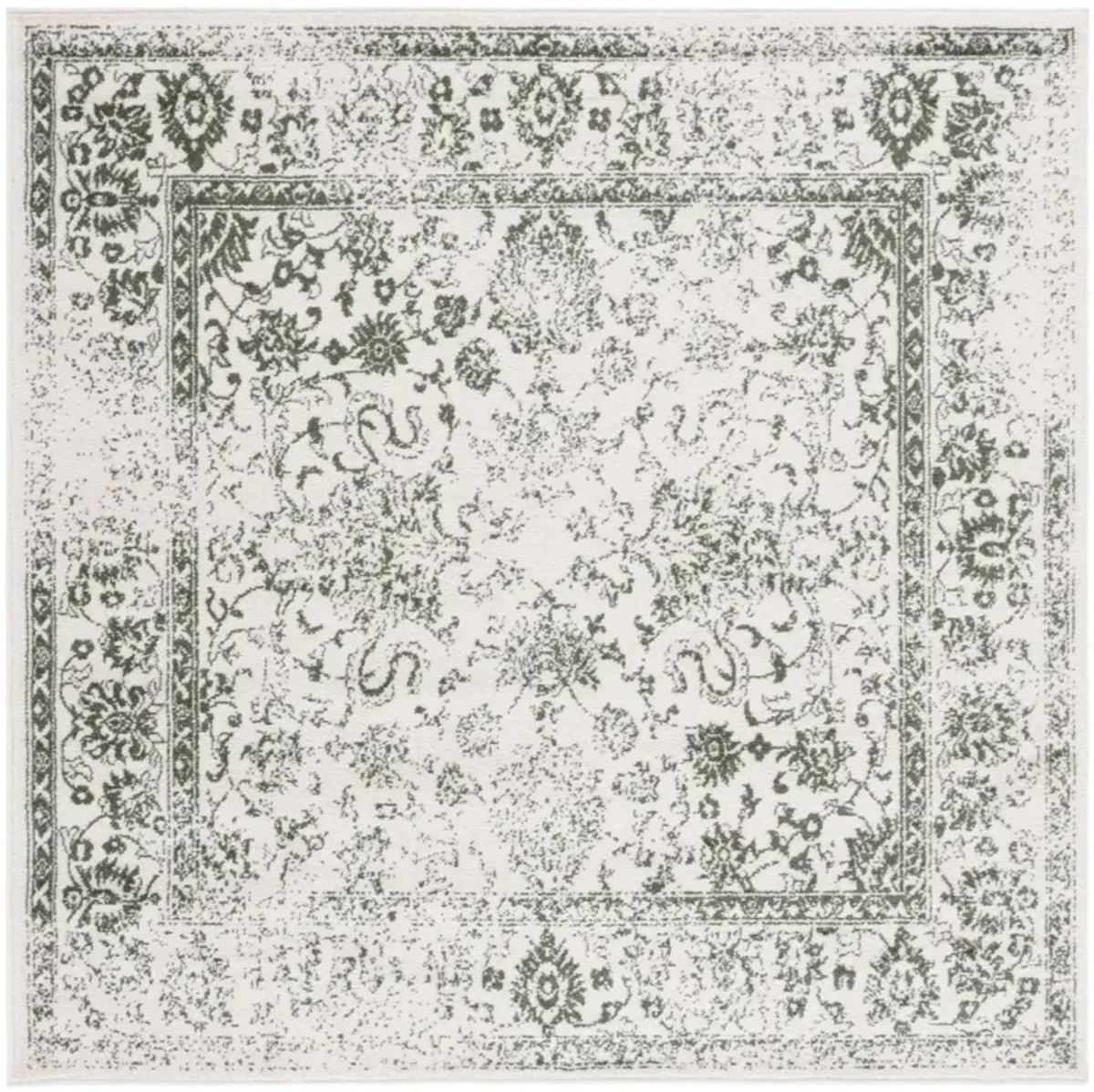 ADIRONDACK 109 IVORY  6' x 6' Square Square Rug