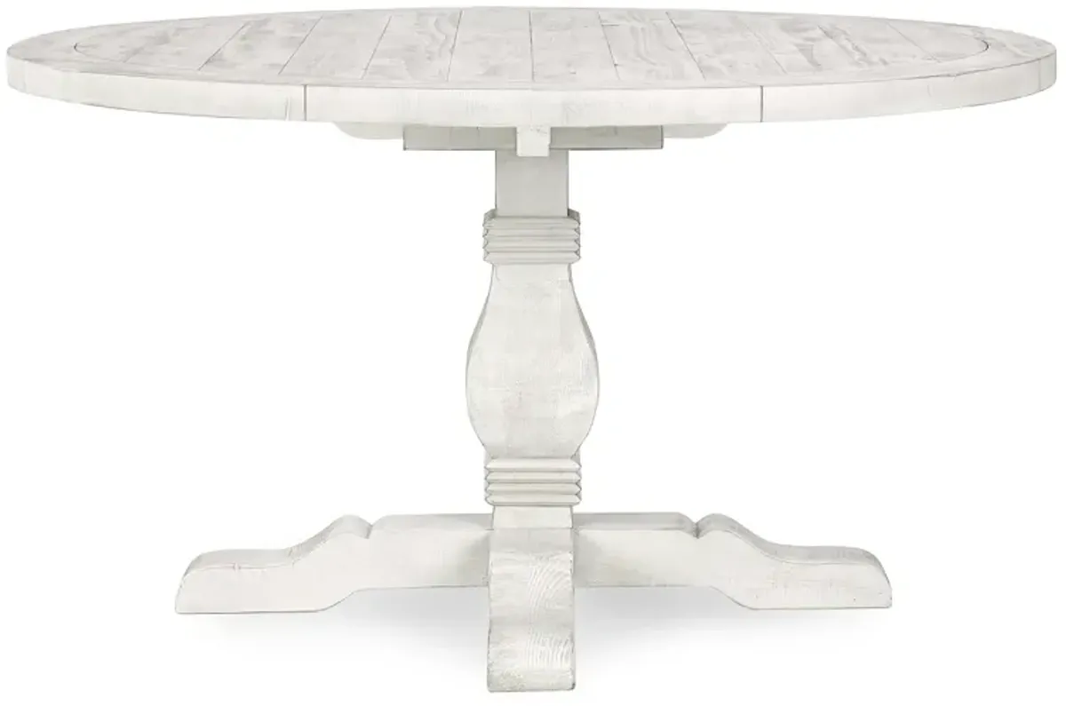 Quincy 55" Round Dining Table Nordic Ivory