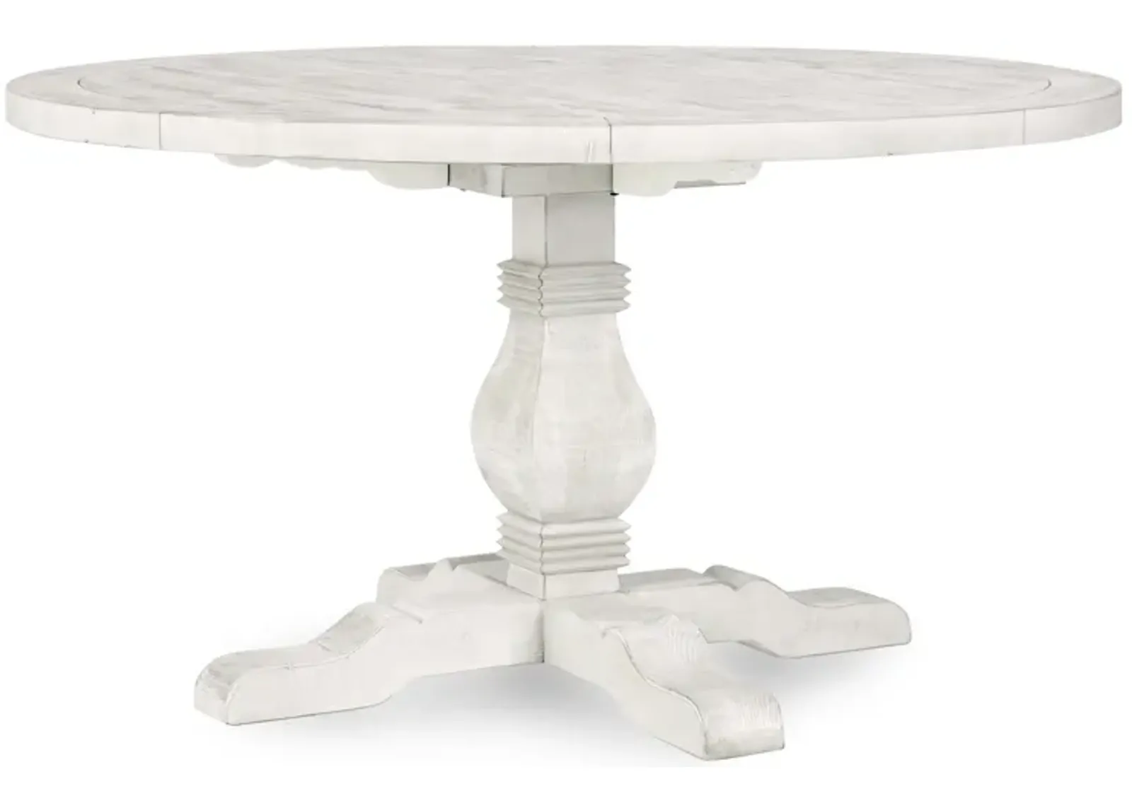 Quincy 55" Round Dining Table Nordic Ivory