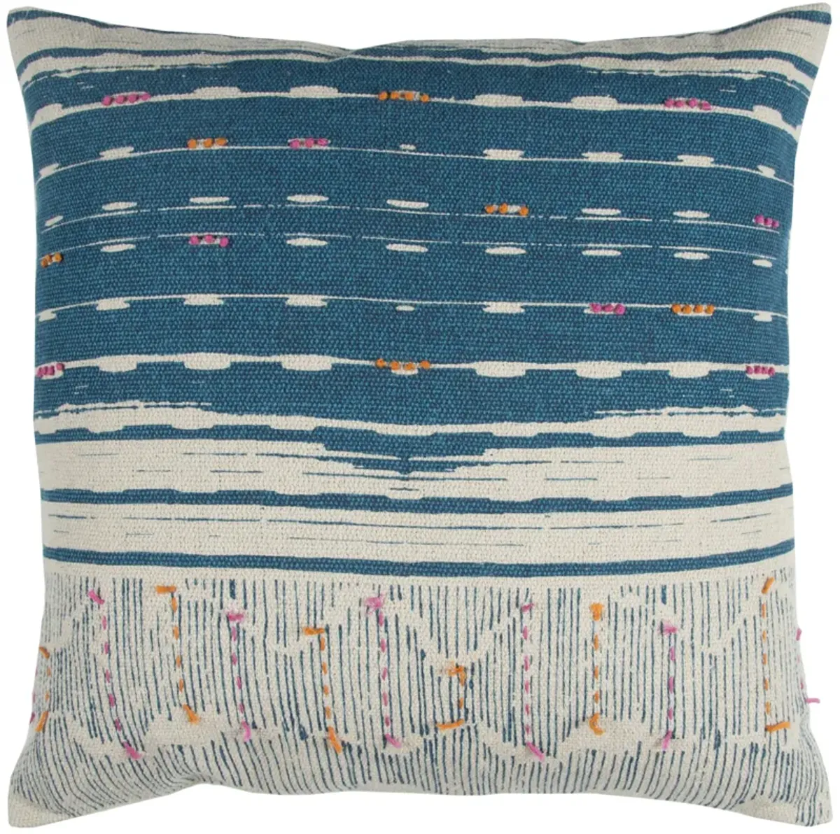 Stripe Natural  Pillow