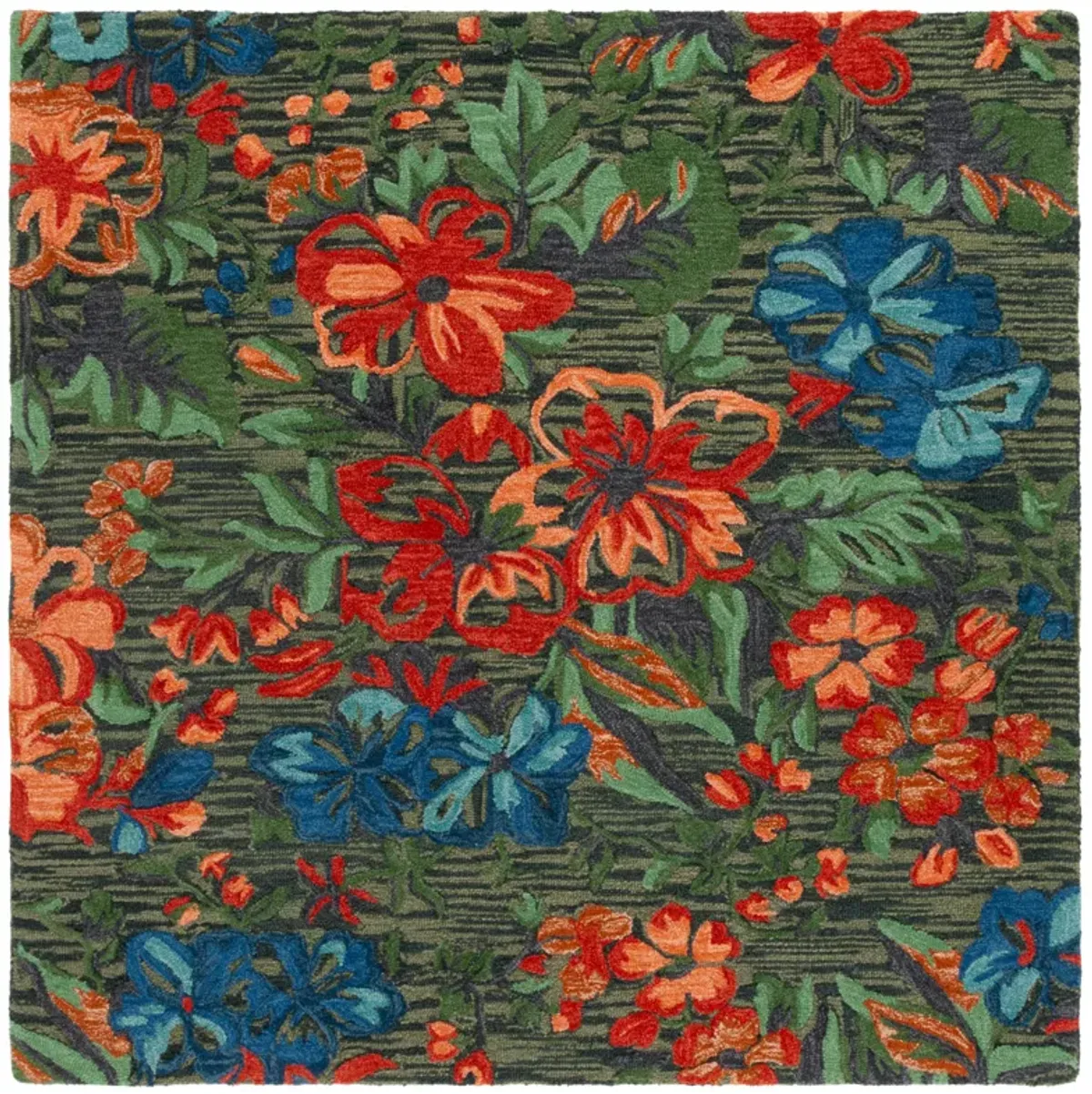 JARDIN Hand Tufted 6' x 6' Square area rug