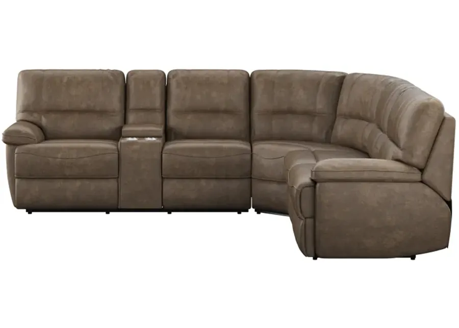 Aurora Power Reclining Sectional