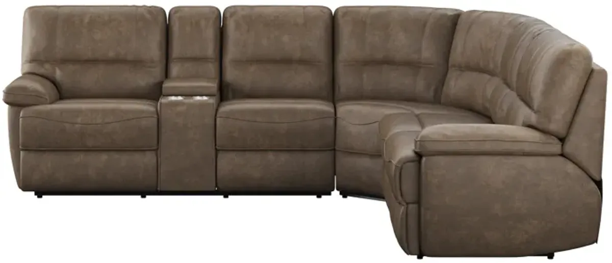 Aurora Power Reclining Sectional