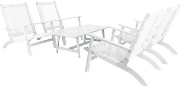 Deven Outdoor 5-Piece Coffee Set