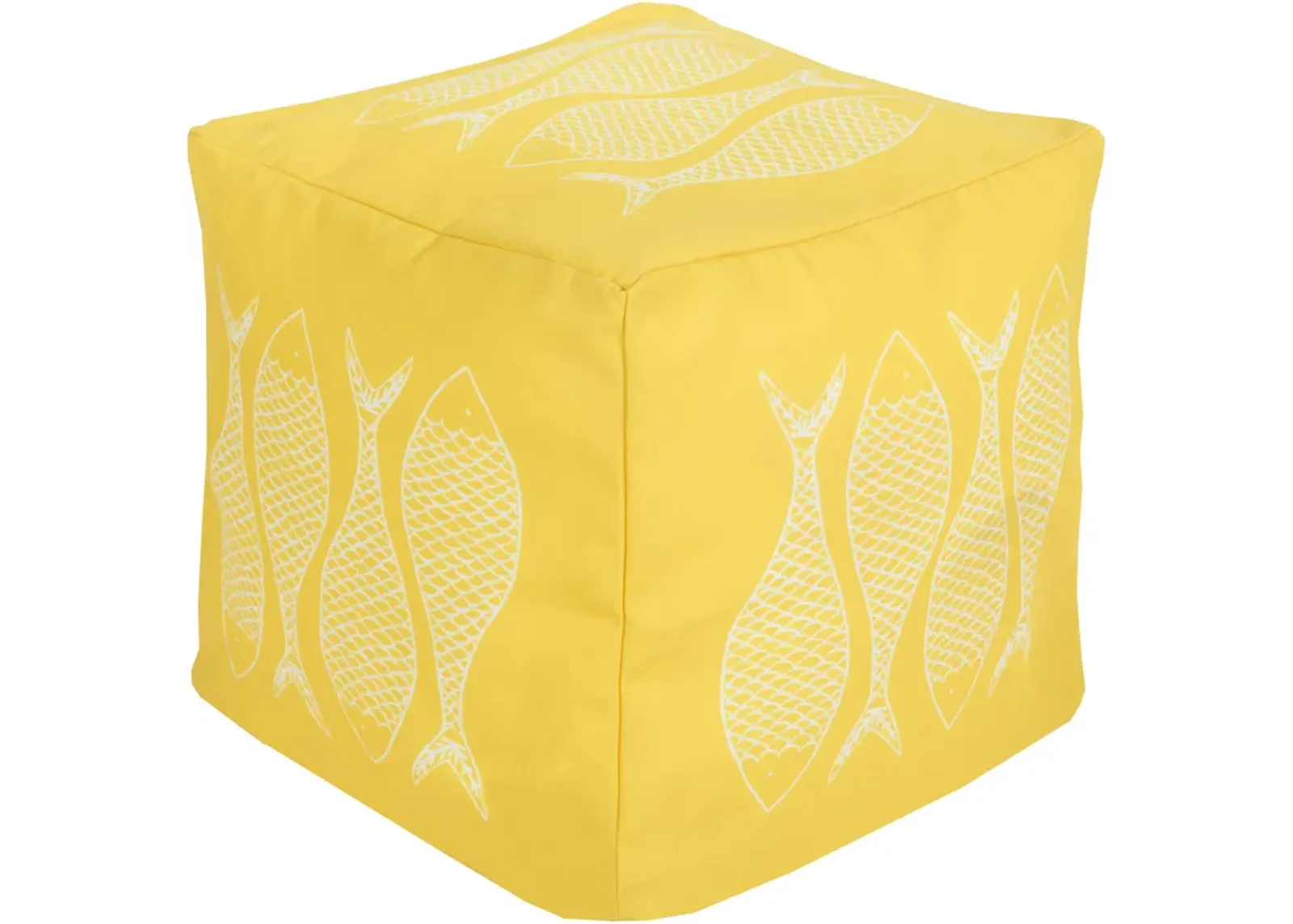 Rain POUF-278 18"H x 18"W x 18"D Pouf