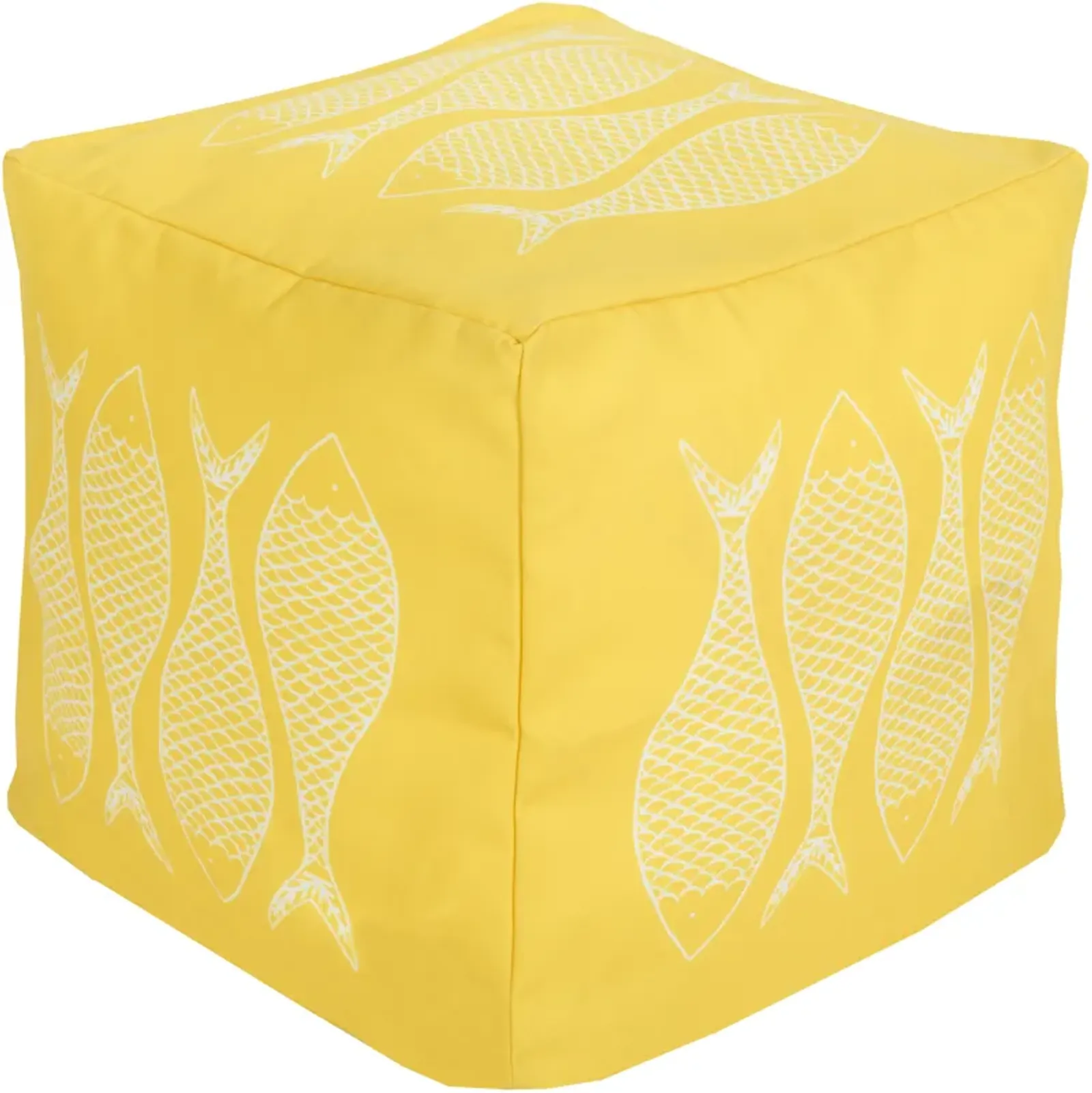 Rain POUF-278 18"H x 18"W x 18"D Pouf