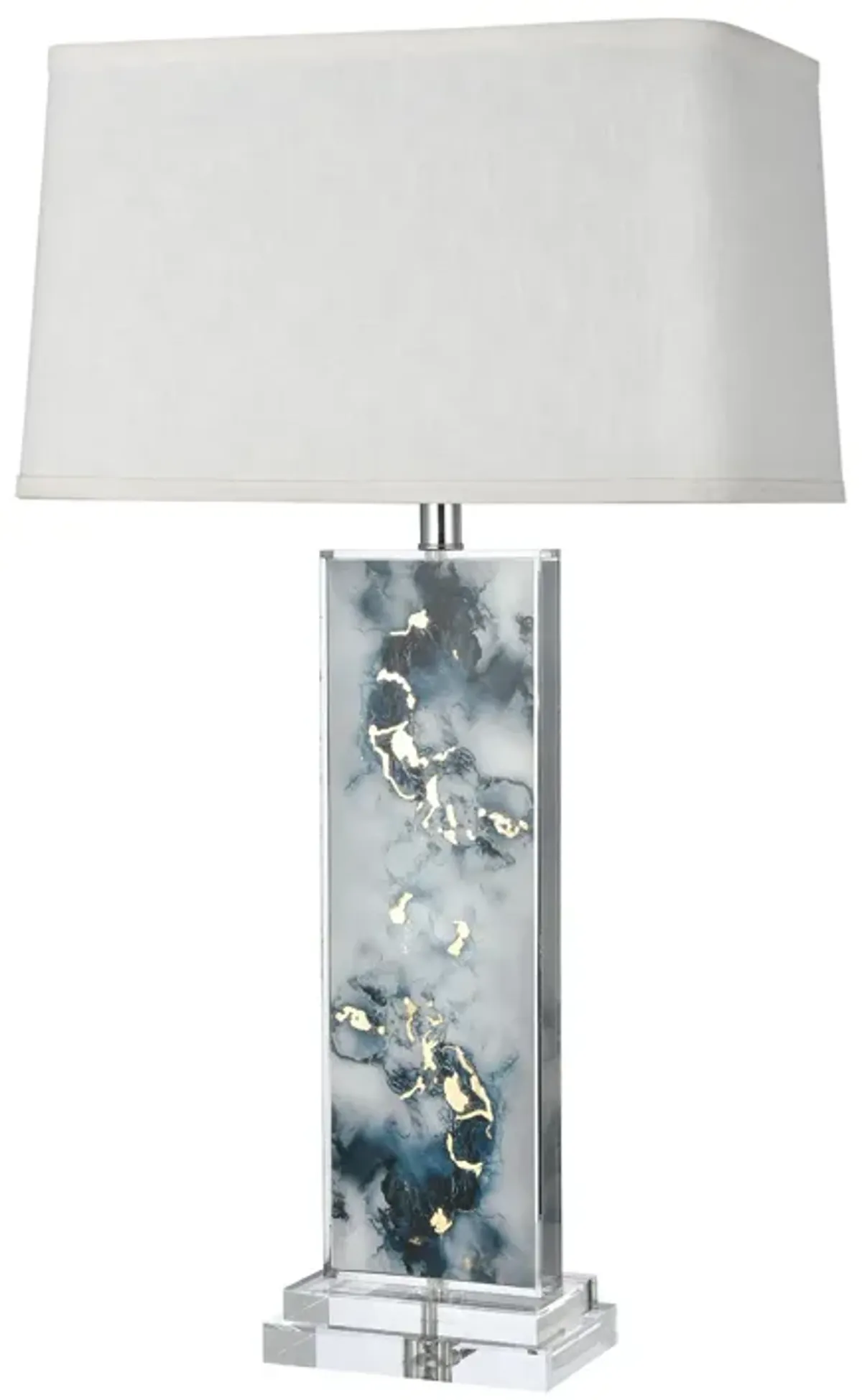 Everette 31" High 1-Light Table Lamp - Blue