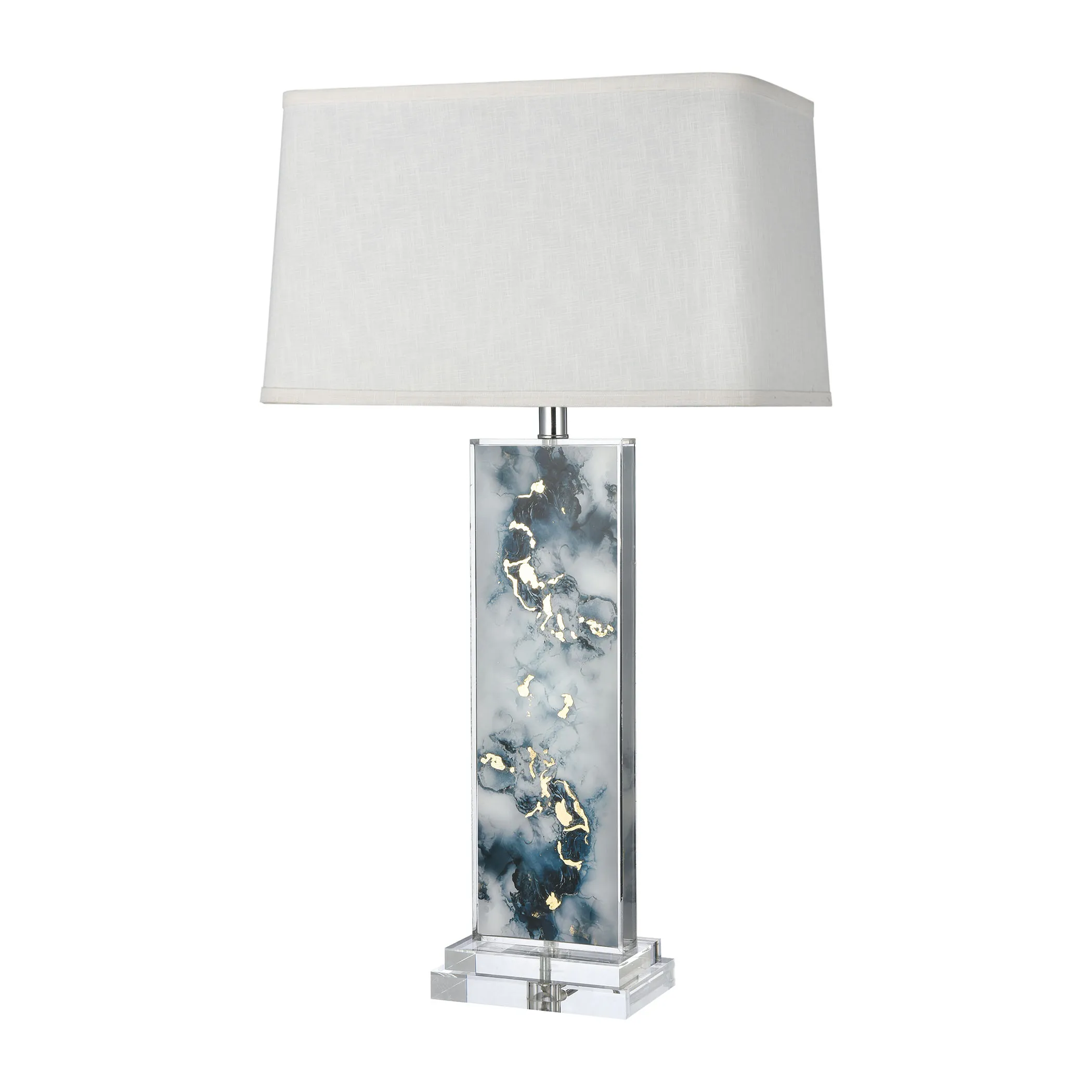 Everette 31" High 1-Light Table Lamp - Blue