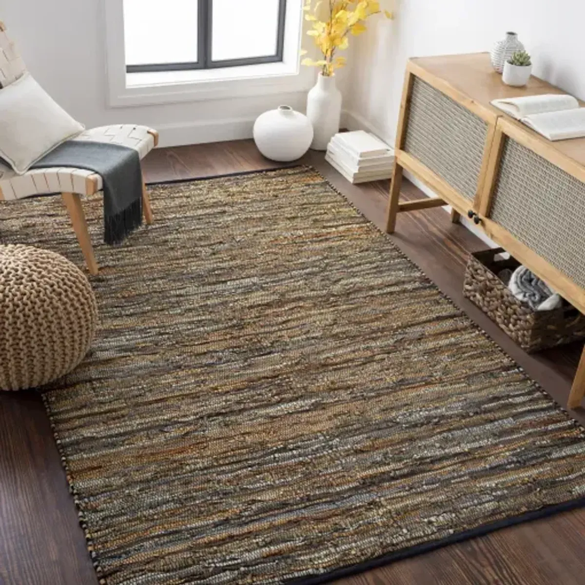 Log Cabin 6' x 9' Rug