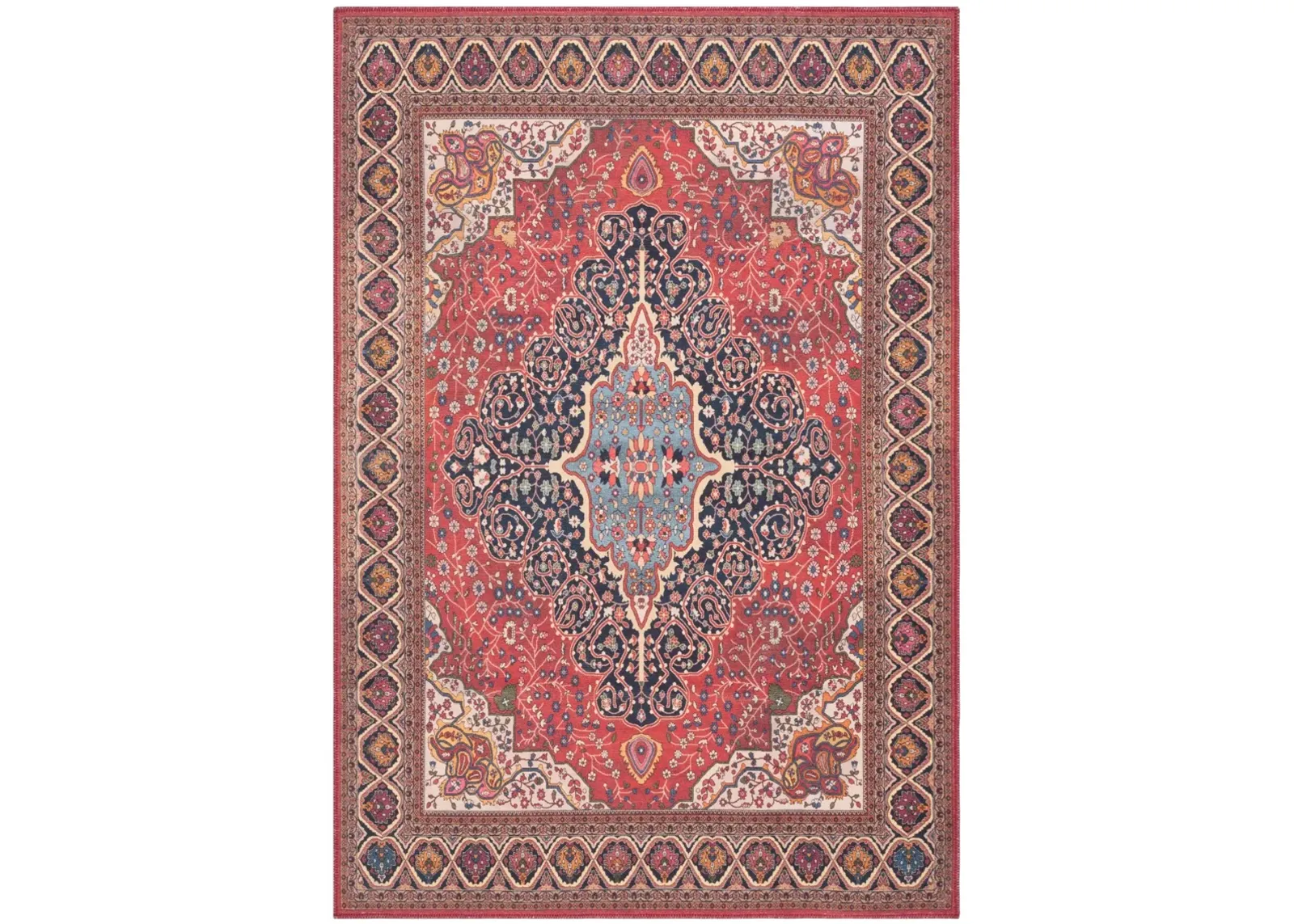 SERAPI 814 RUST  4' x 6' Small Rectangle Rug