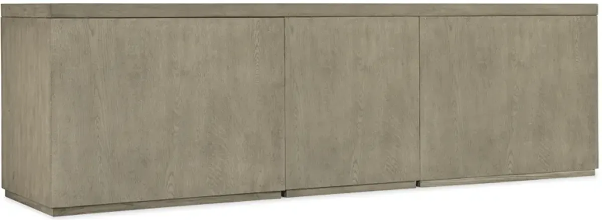 Linville Falls 96" Credenza with File and Two Open Desk Cabinets Credenza