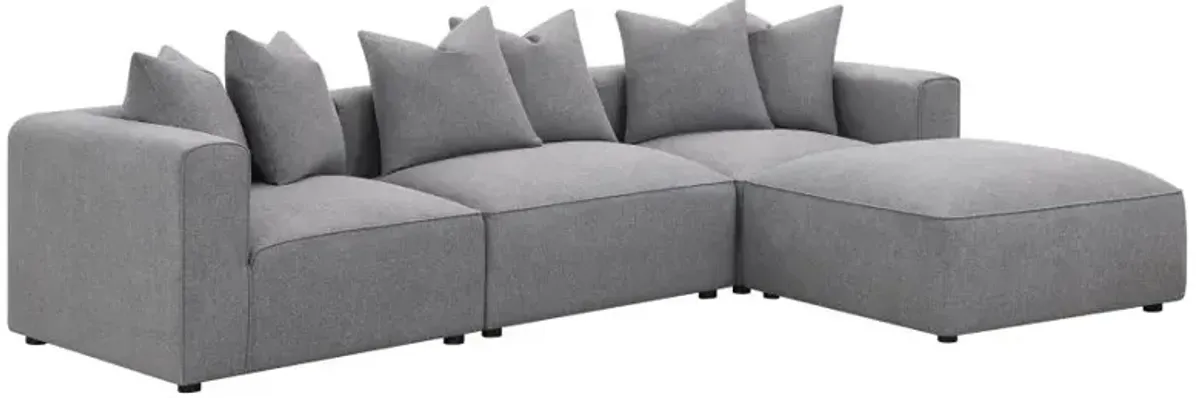 Jennifer Square Upholstered Ottoman