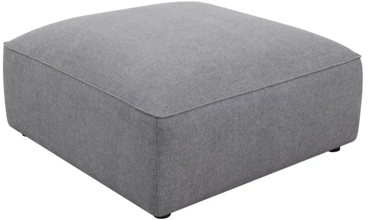 Jennifer Square Upholstered Ottoman