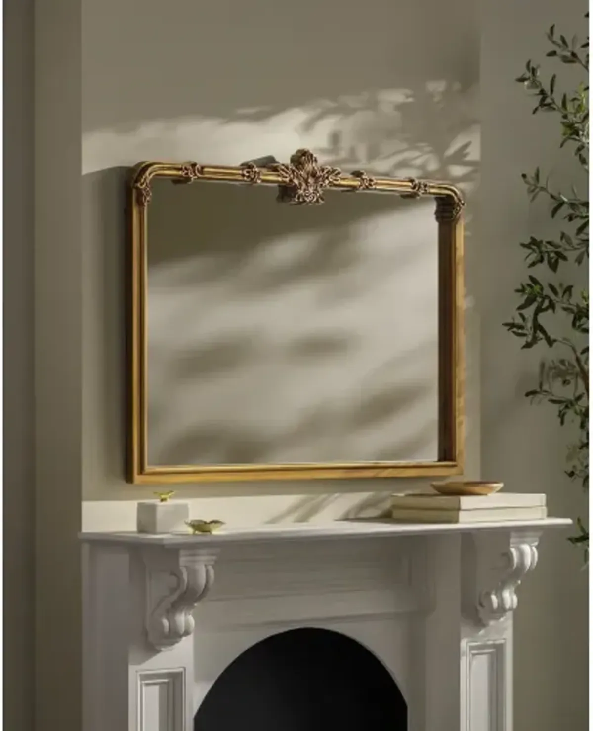 Highclere HCL-001 30"H x 40"W Mantel Mirror