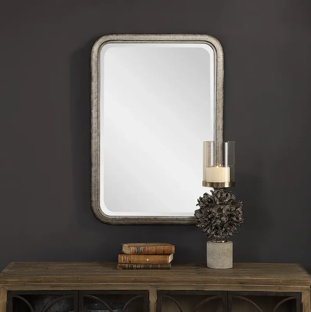 Madox Industrial Mirror