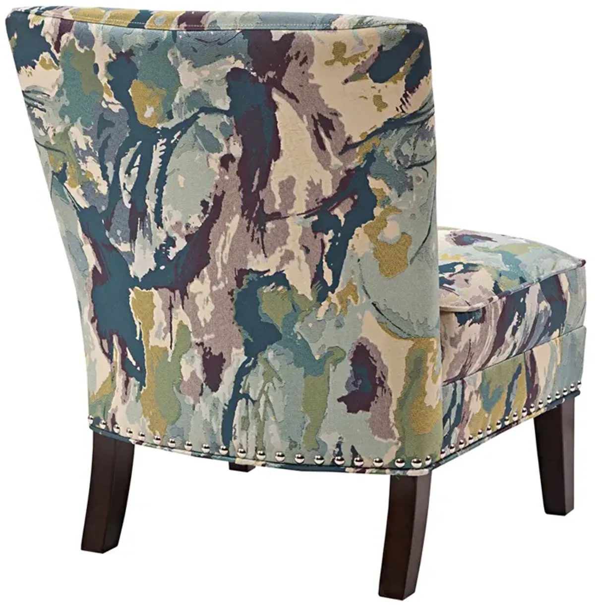 Madison Park Hayden Multi Slipper Accent Chair