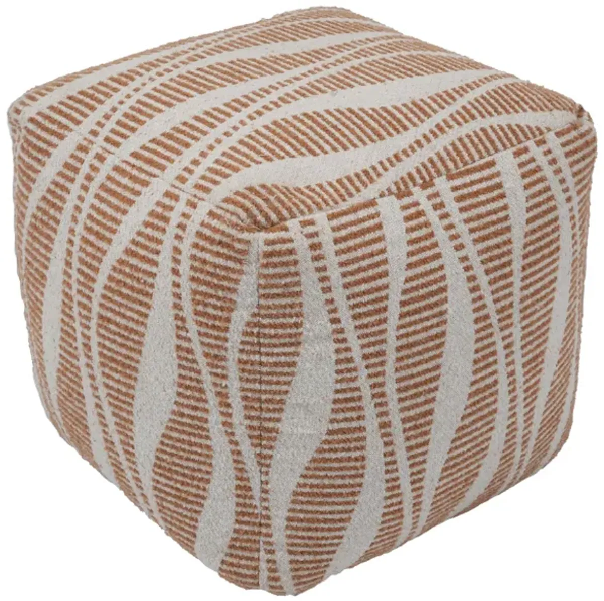 Ember Woven Pouf