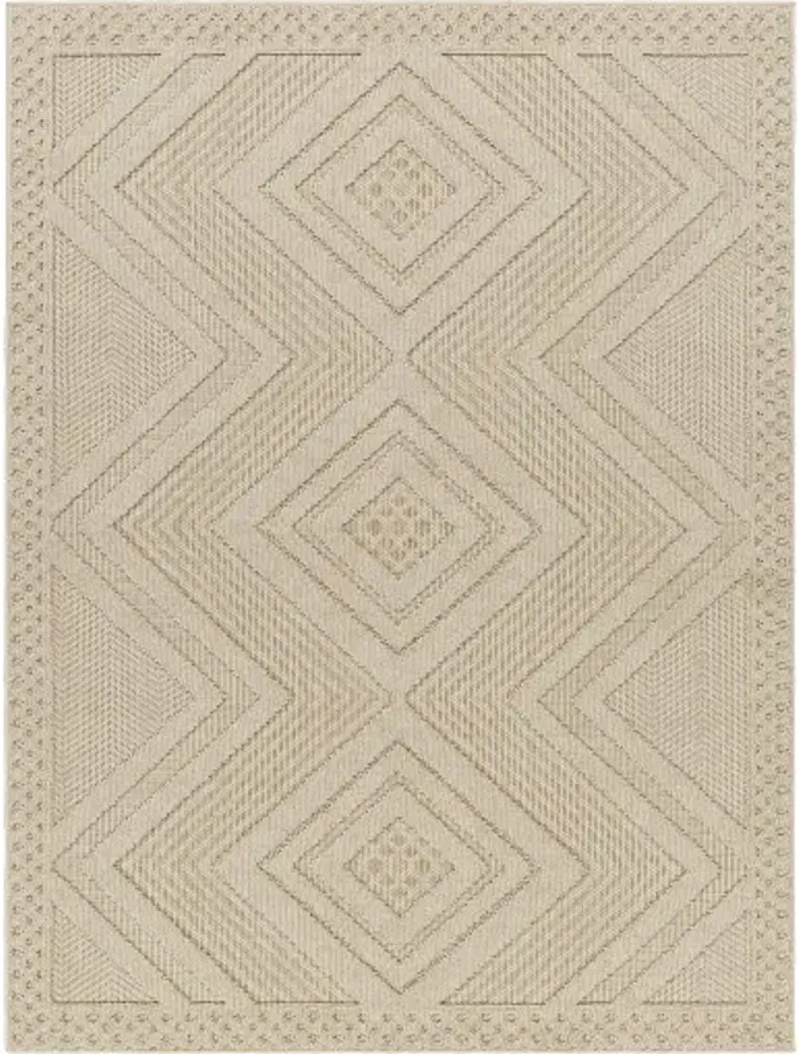 Rockport RPT-2308 5'3" x 7' Machine Woven Rug