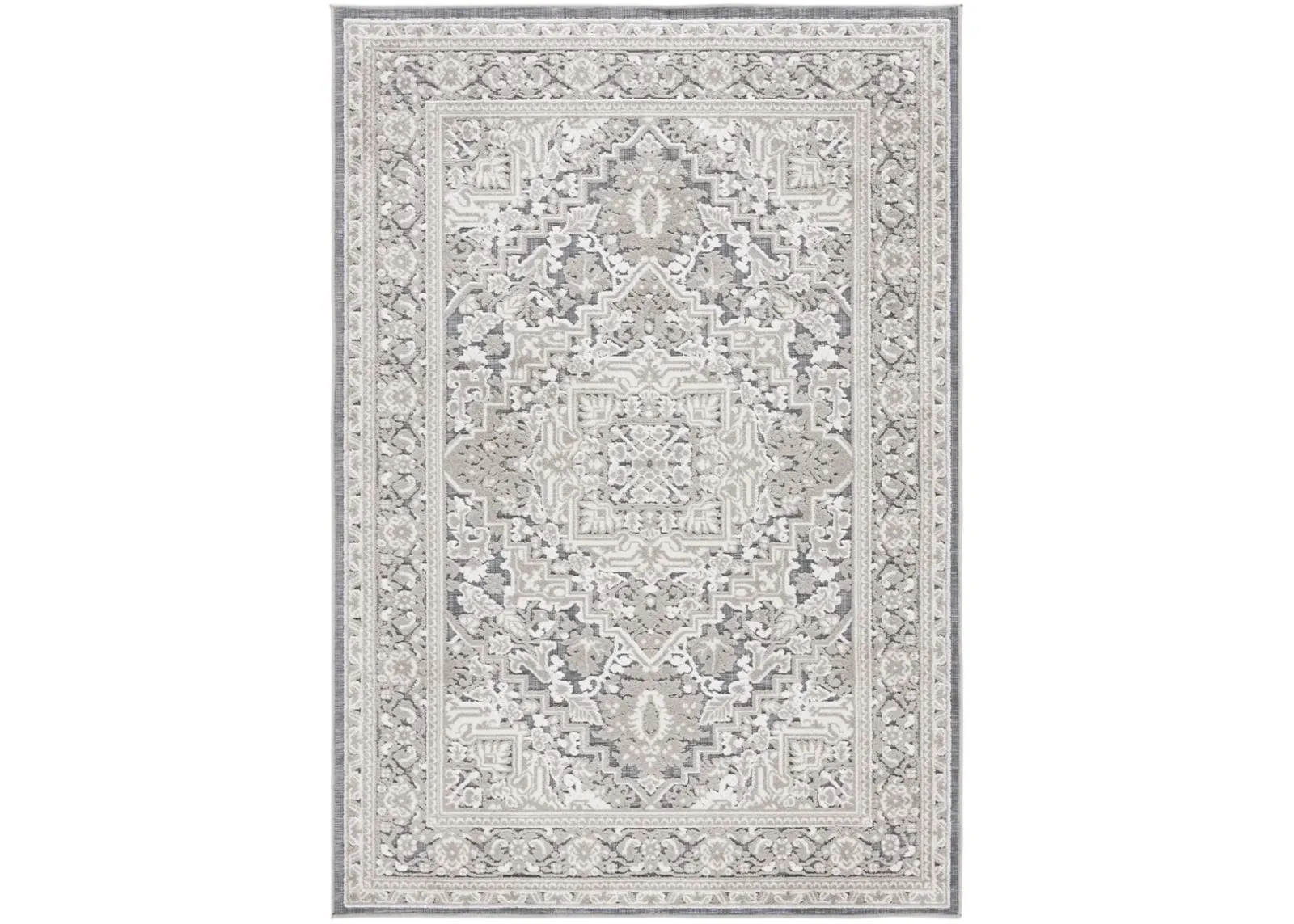 CABANA 636 GREY  5'-3' x 7'-6' Medium Rectangle Rug