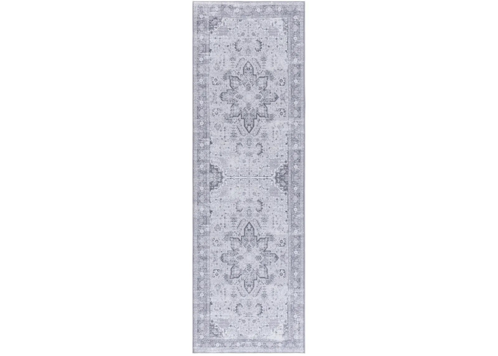 TUCSON 113 M/W S/R DARK GREY  2'-6' x 8' Runner Rug