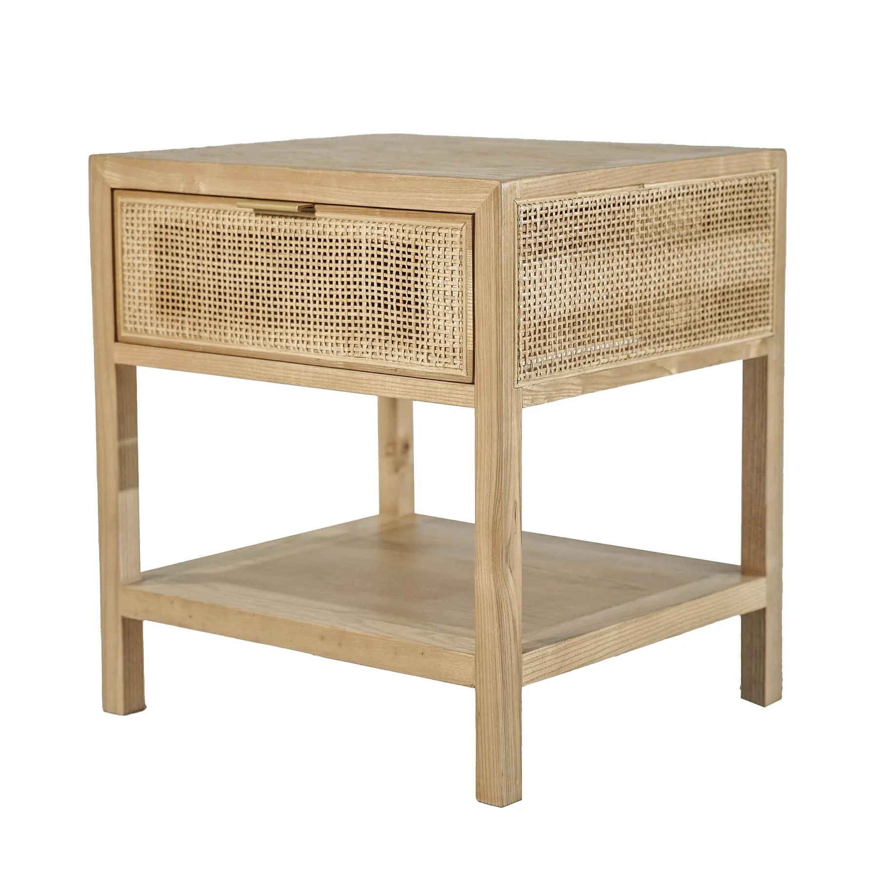 Rattan Side Table - Natural