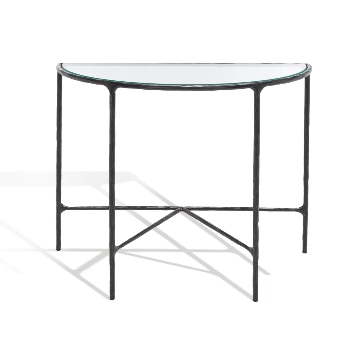 Jessa Forged Metal Console Table