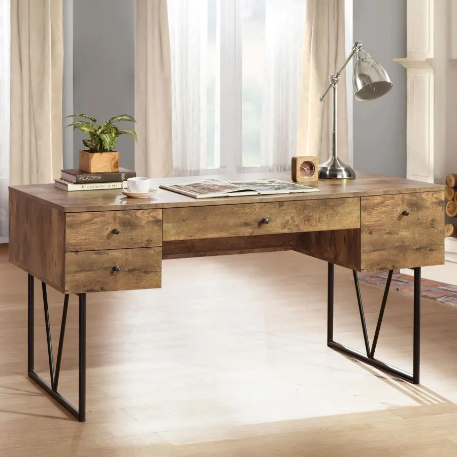 Belfield 4-Drawer Writing Desk