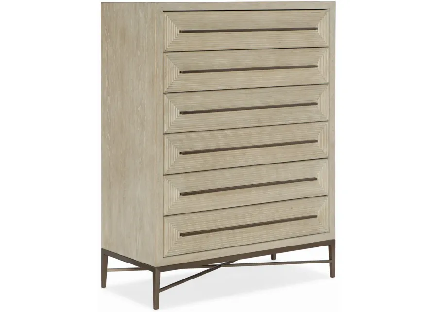 Cascade Six-Drawer Chest