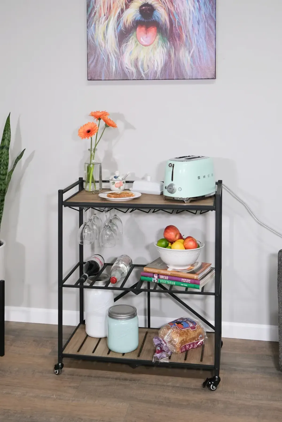 Martin Folding Bar Cart