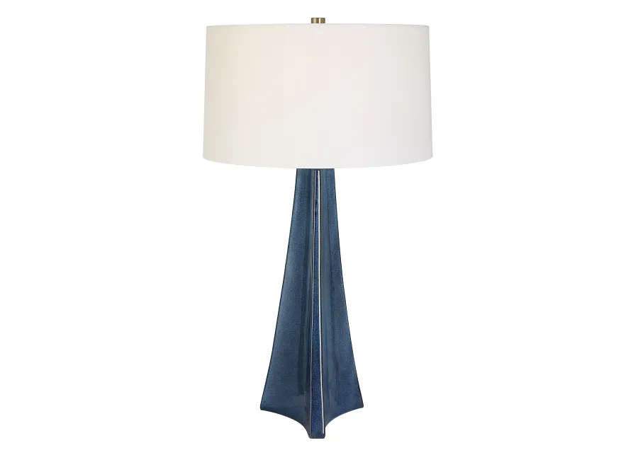 Teramo Scalloped Table Lamp