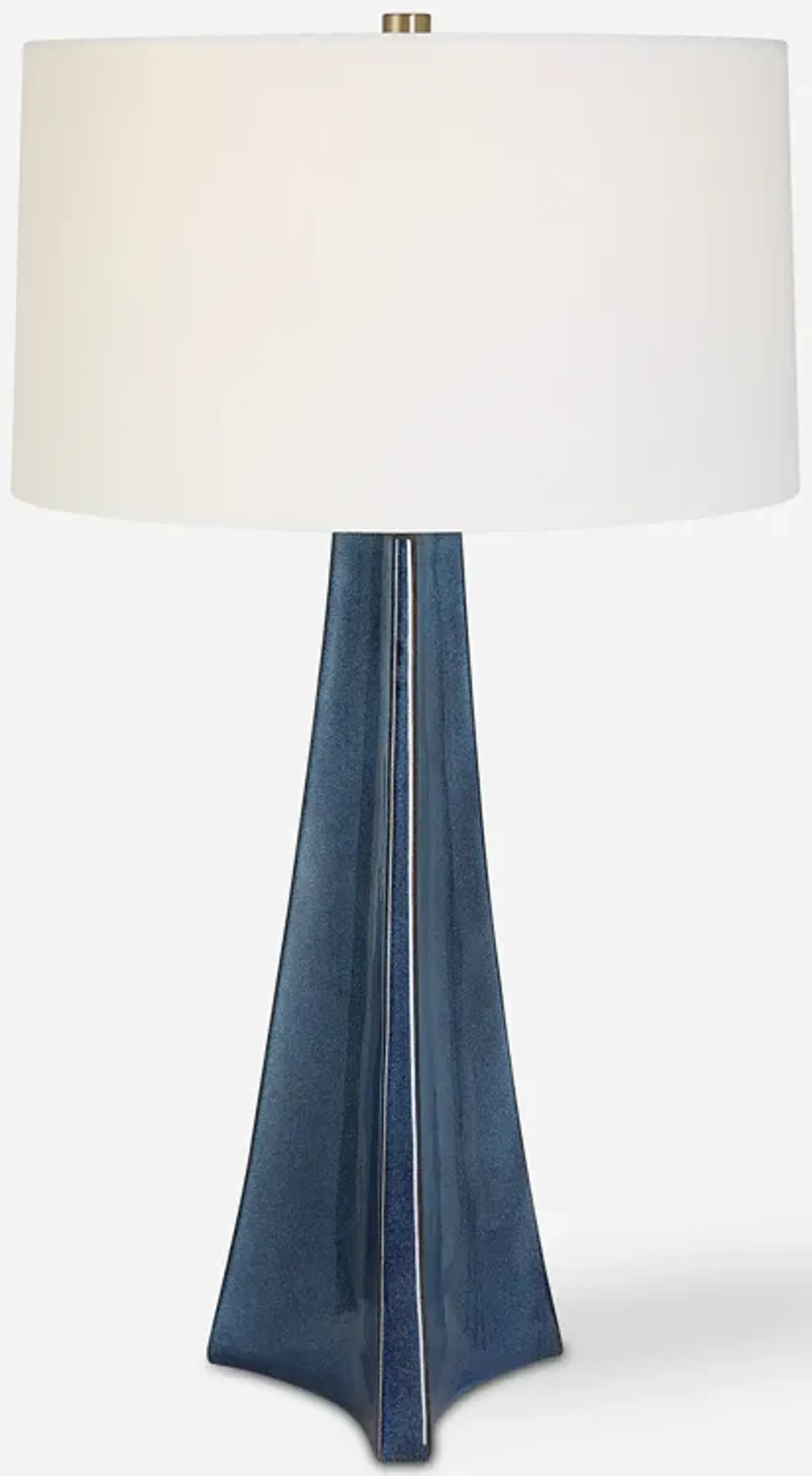 Teramo Scalloped Ceramic Table Lamp