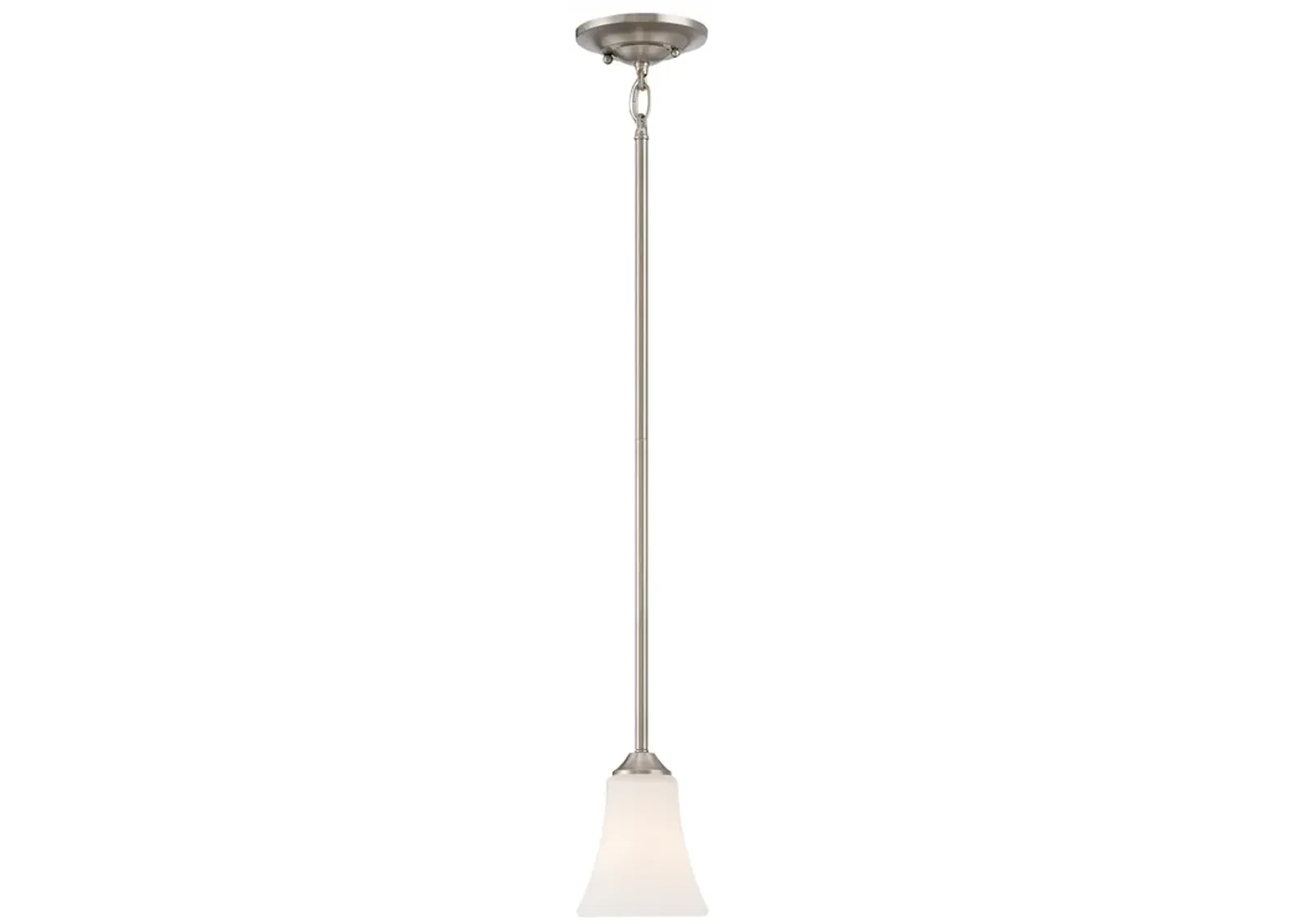 Treme 5" Wide 1-Light Mini Pendant - Brushed Nickel