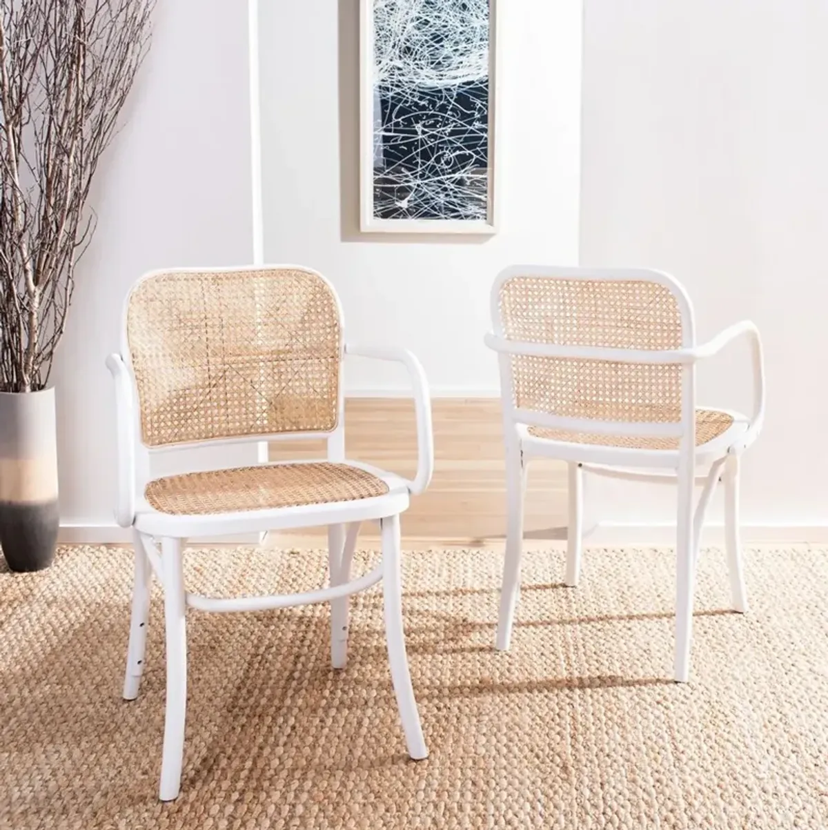 KEIKO CANE DINING CHAIR