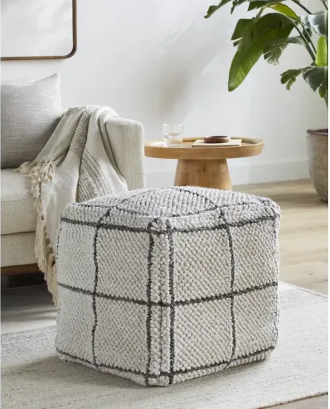 Pane PEPF-001 18"H x 18"W x 18"D Pouf