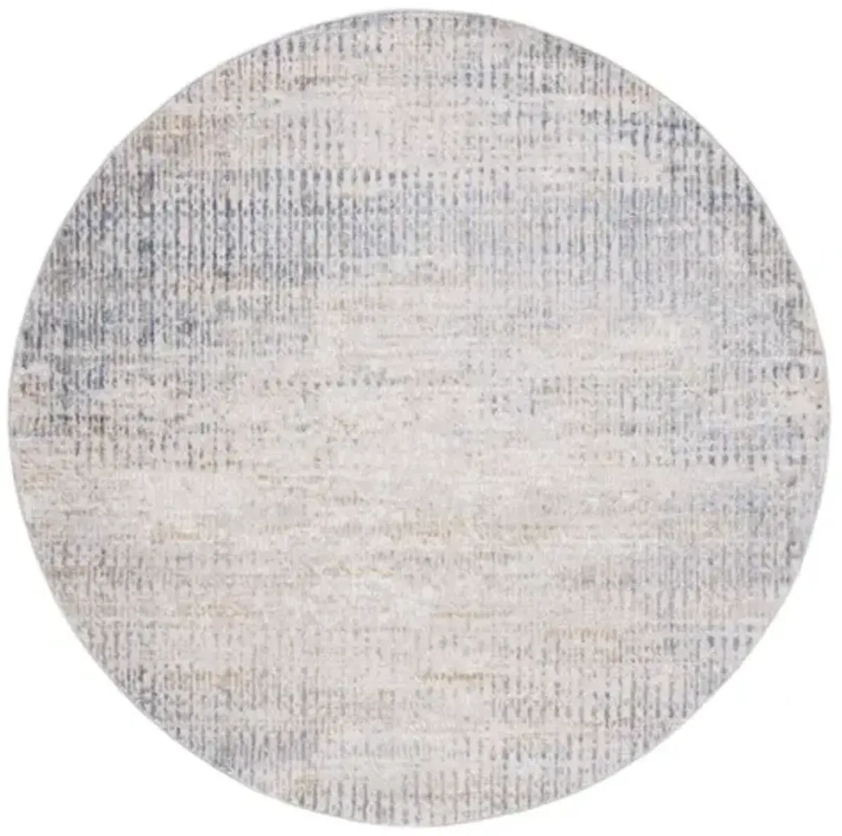 PALMA 356 Blue 6'-7' X 6'-7' Round Round Rug