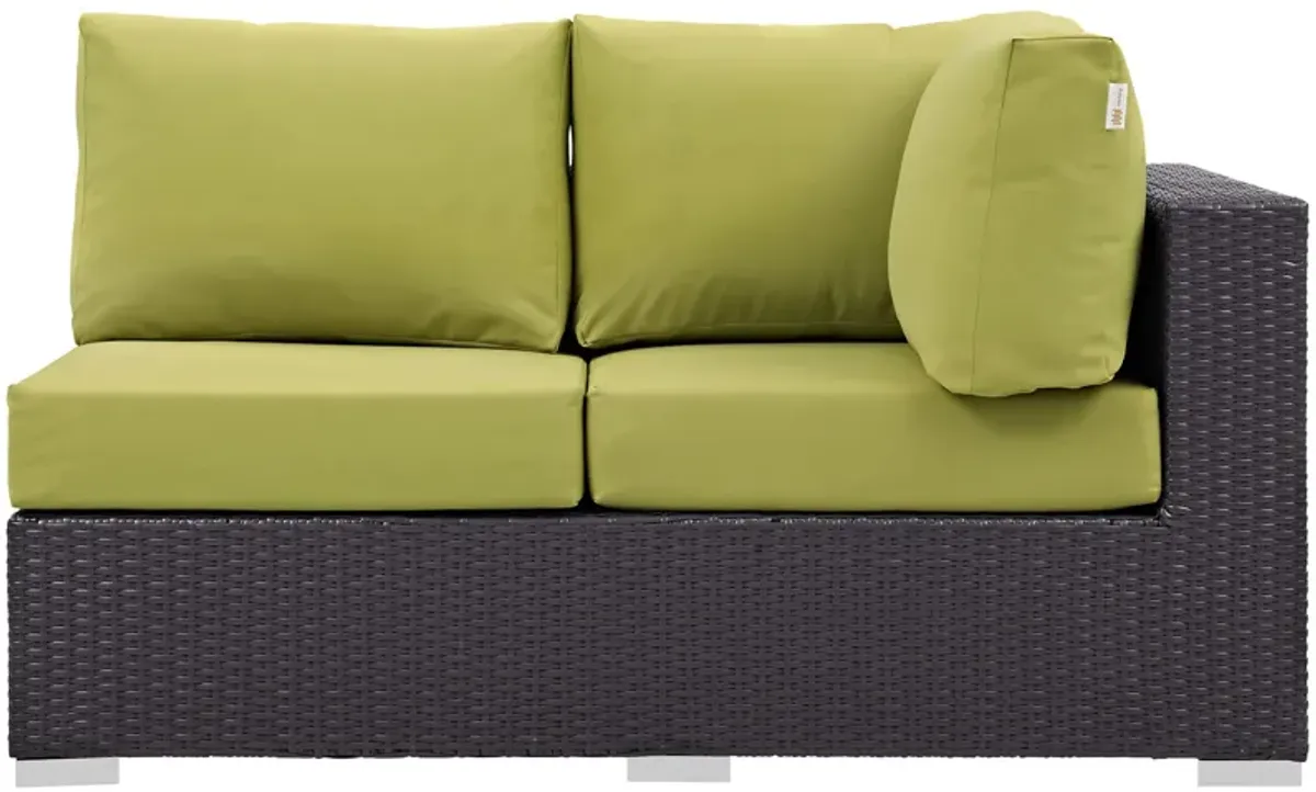 Convene Outdoor Patio Right Arm Loveseat