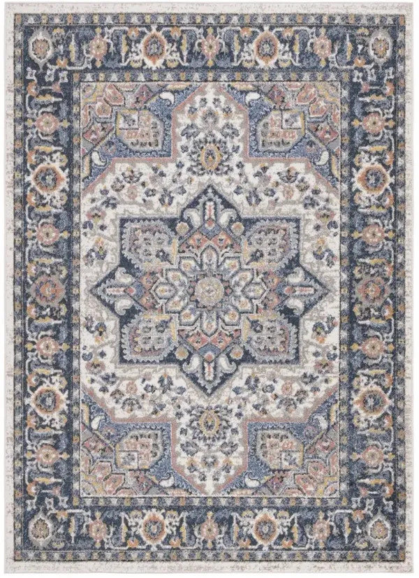 ASTORIA 404 Blue 5'-3' X 7'-6' Medium Rectangle Rug